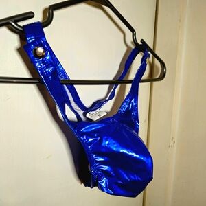 Mens Vinyl Thong Underwear